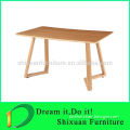 New design high quality MDF top dining table